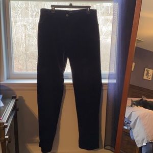Men’ Michael Kors black corduroy pants